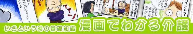 いざという時の基礎知識 漫画でわかる介護